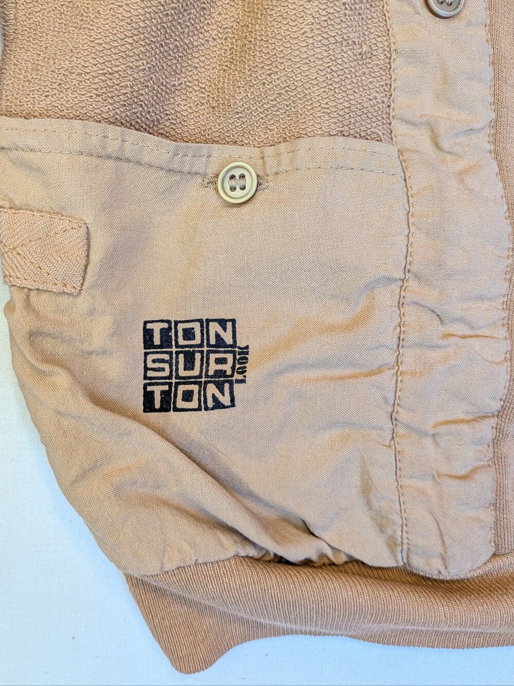 Vintage Ton Sur Ton Sweater Womens Large Made in France Lifestyle Streetwear